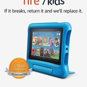 Amazon Fire 7 Kids Tablet - Blue